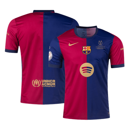Barcelona Tröja 2024/25 Hemma Röd & Blå Final-12