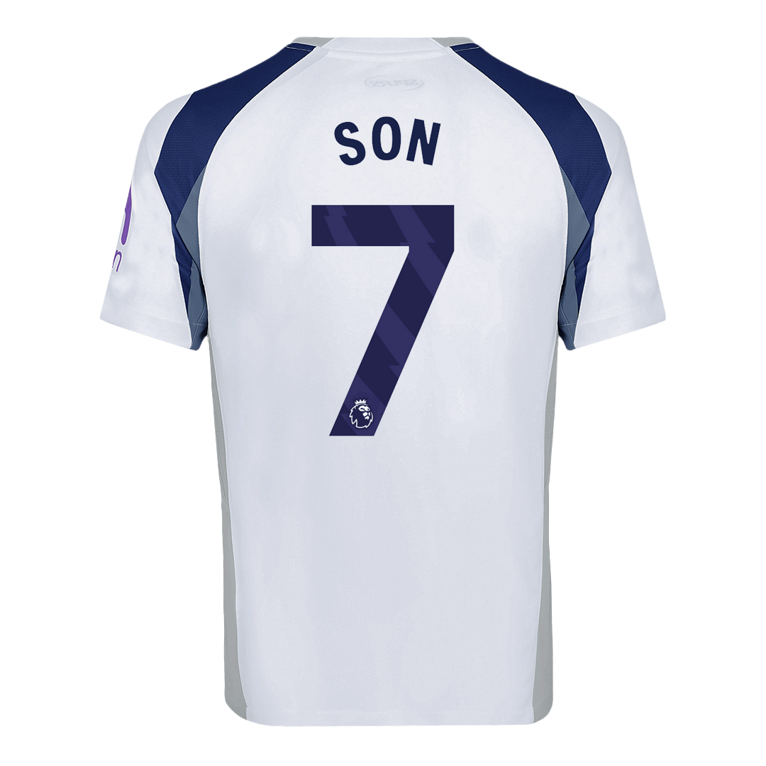 Tottenham Hotspur Tröja SON #7 2025/26 Hemma Vit-9