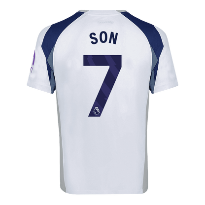Tottenham Hotspur Tröja SON #7 2025/26 Hemma Vit-9