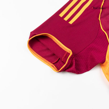 Roma Tröja 2025/26 Hemma Autentisk Röd-4