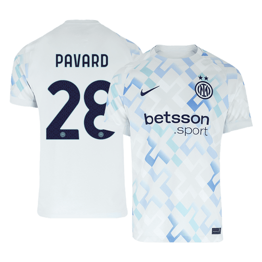 Inter Milan Tröja PAVARD #28 2025/26 Borta