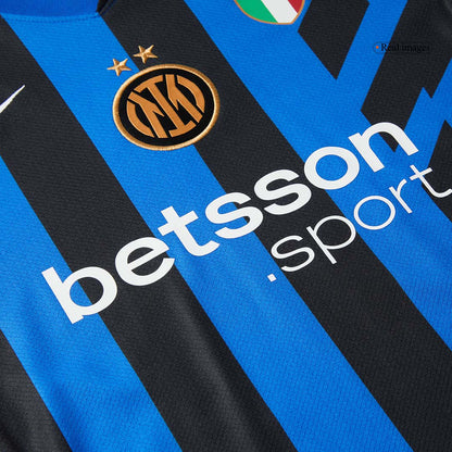 Inter Milan Tröja LAUTARO #10 2024/25 Hemma Black&Blue-5