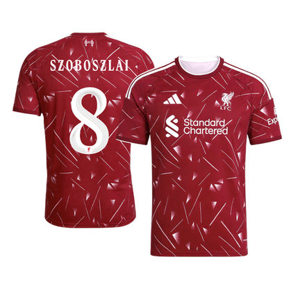 SZOBOSZLAI #8 Liverpool Tröja 2026/27 Hemma Premium Röd - UCL