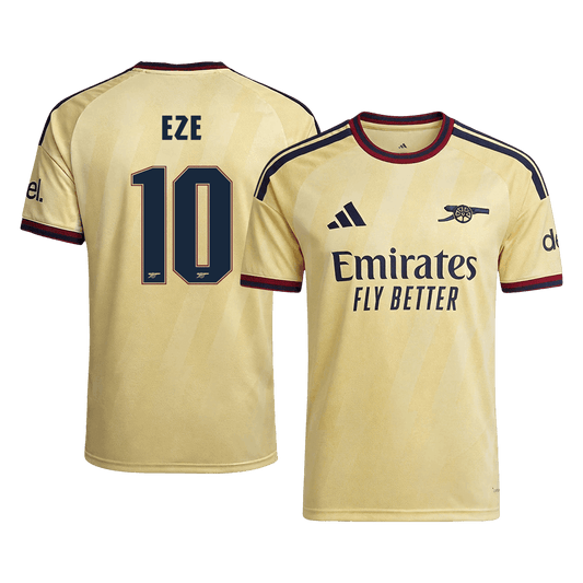 Arsenal Tröja EZE #10 2026/27 Tredje Autentisk Gul - UCL