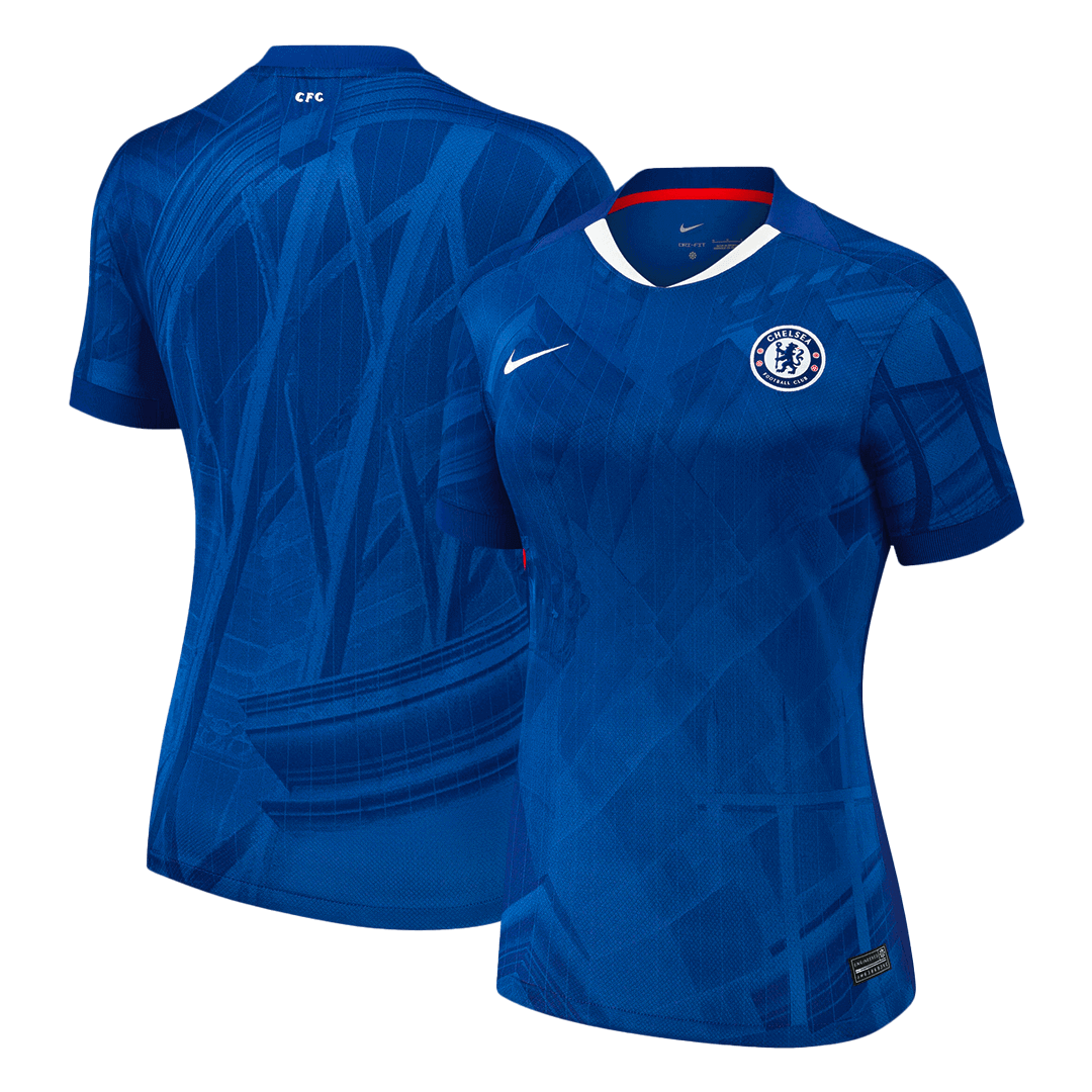 Chelsea Tröja 2025/26 Hemma Blå Dam-10