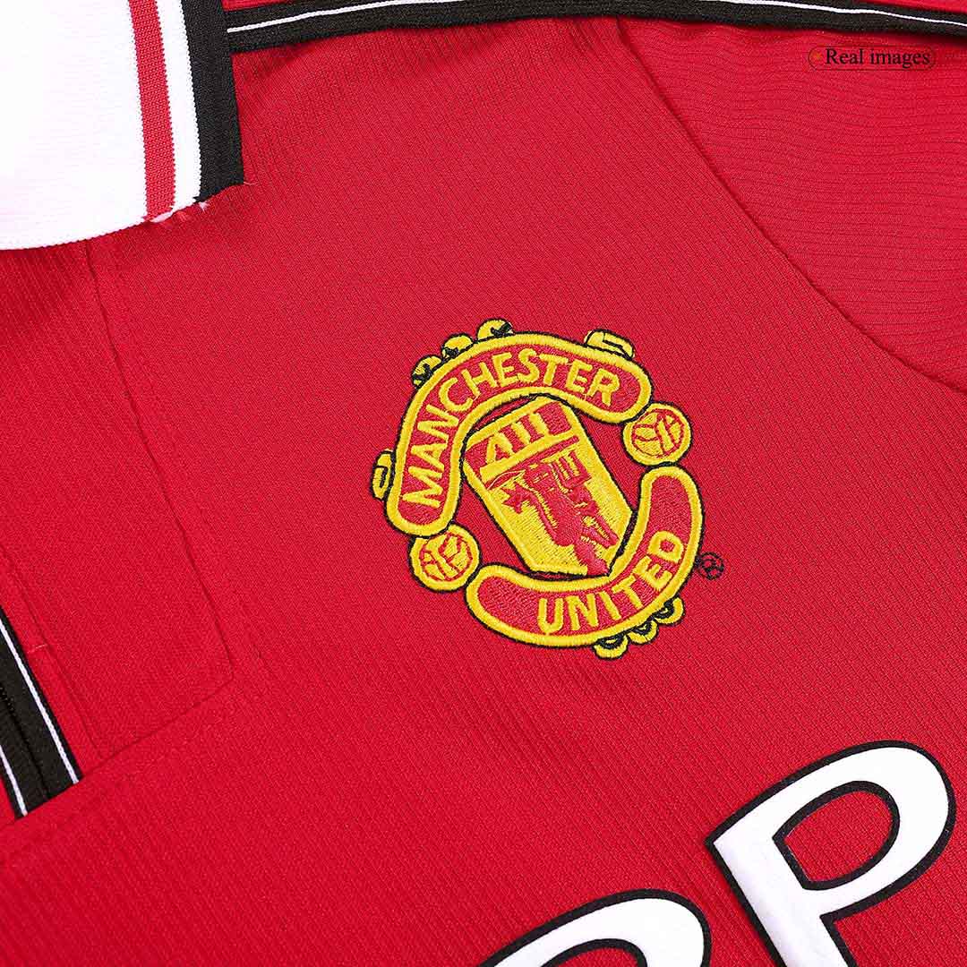 Manchester United Hemmatröja 1998/99 Retro Tröja