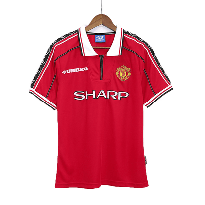 Manchester United Hemmatröja 98/00 Retro Tröja
 Röd