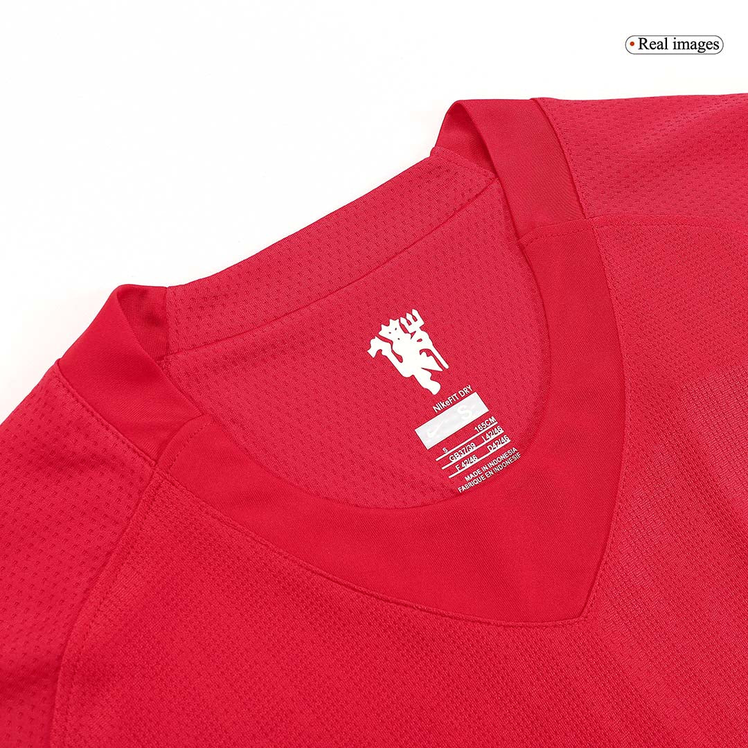 SCHOLES #18 Manchester United Hemmatröja 2007/08 Retro Tröja
 Röd