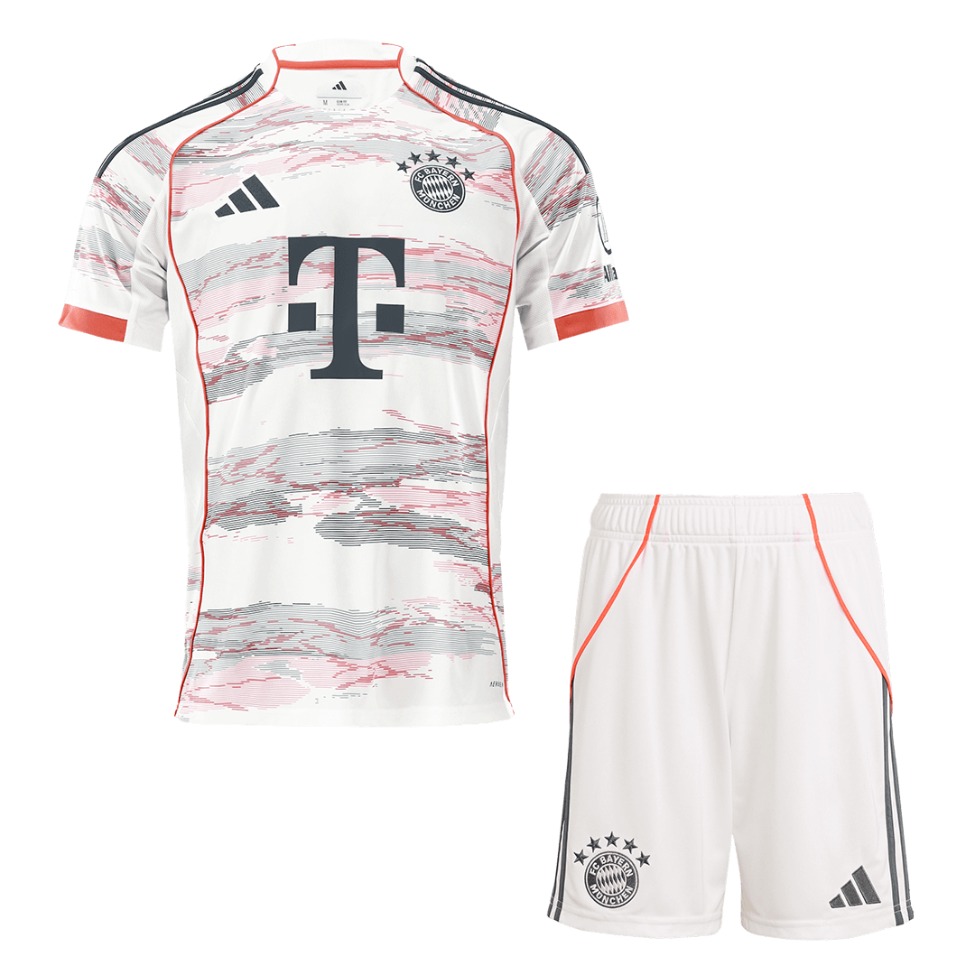 Bayern Munich Tröja Bortaställ 2025/26 Vit