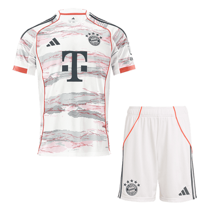 Bayern Munich Tröja Bortaställ 2025/26 Vit