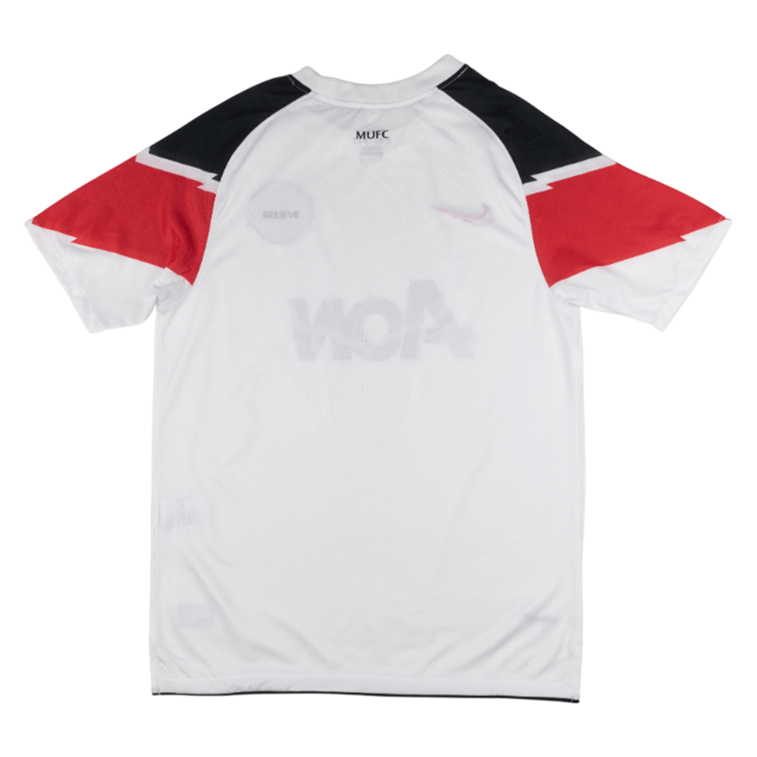 Manchester United Bortatröja 2010/11 Retro Tröja
 Vit
