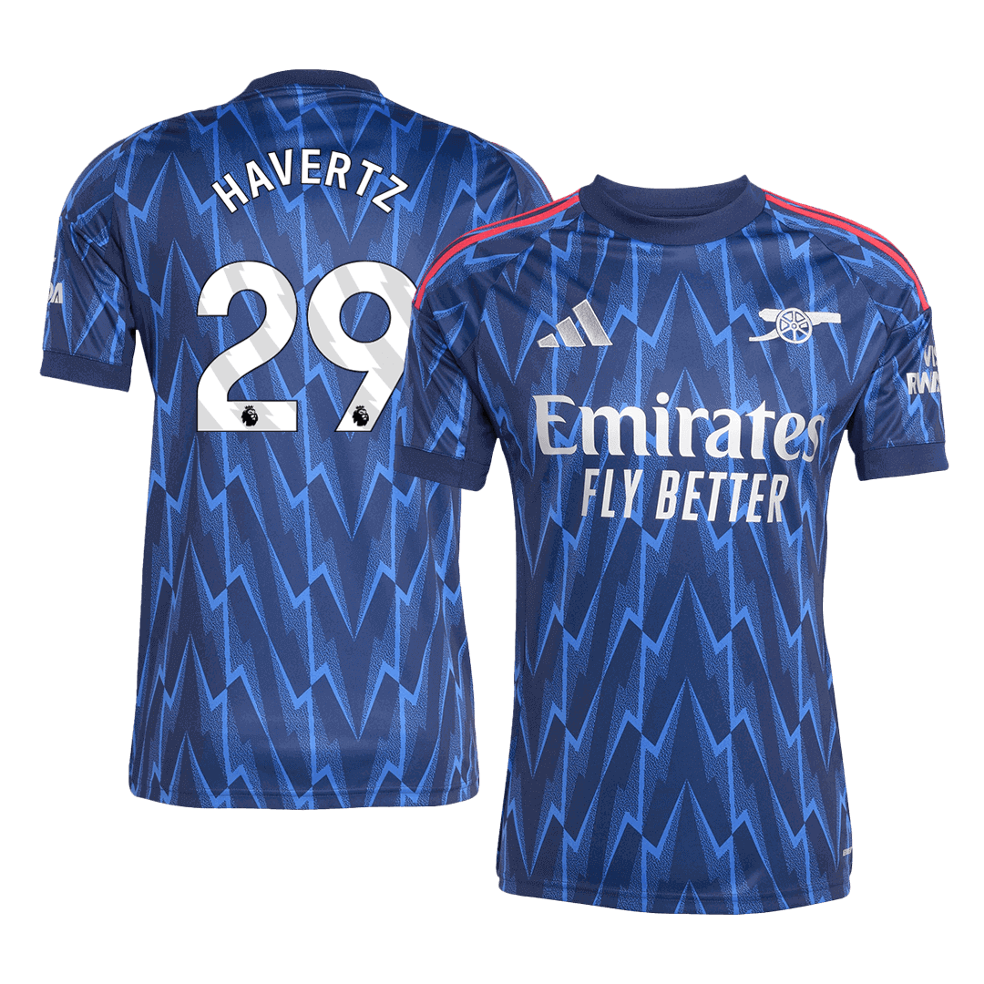 Arsenal Tröja HAVERTZ #29 2025/26 Borta Blå
