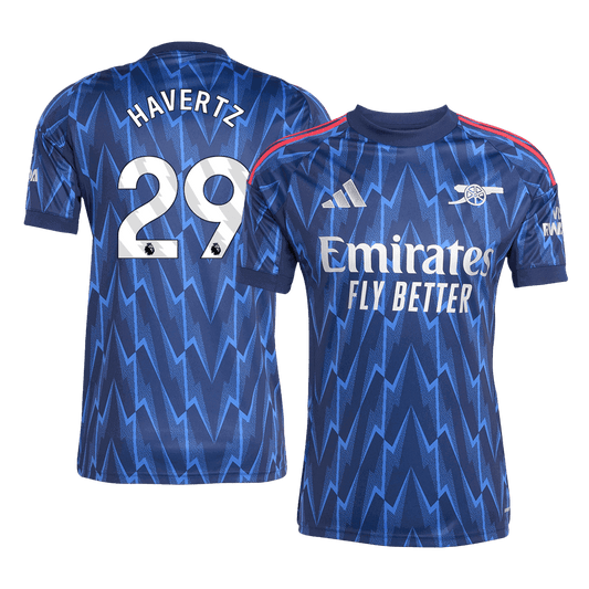 Arsenal Tröja HAVERTZ #29 2025/26 Borta Blå
