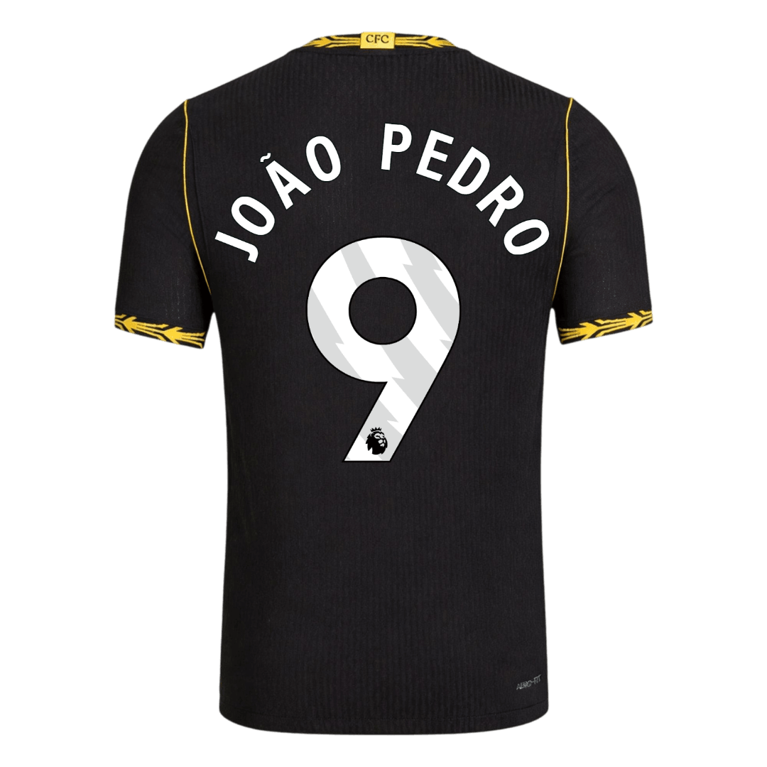 Chelsea Tröja JOÃO PEDRO #9 2026/27 Borta Autentisk Balck