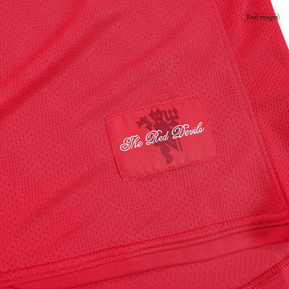RONALDO #7 Manchester United Hemmatröja 2007/08 Retro Tröja
 Röd-2