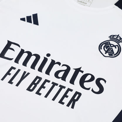 Real Madrid Tröja Före matchställ 2024/25 Vit-12