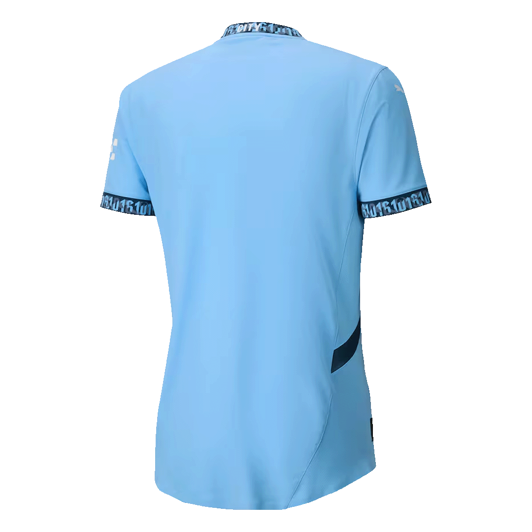 Manchester City Tröja 2024/25 Hemma Blå-13