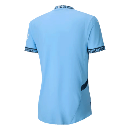 Manchester City Tröja 2024/25 Hemma Blå-13