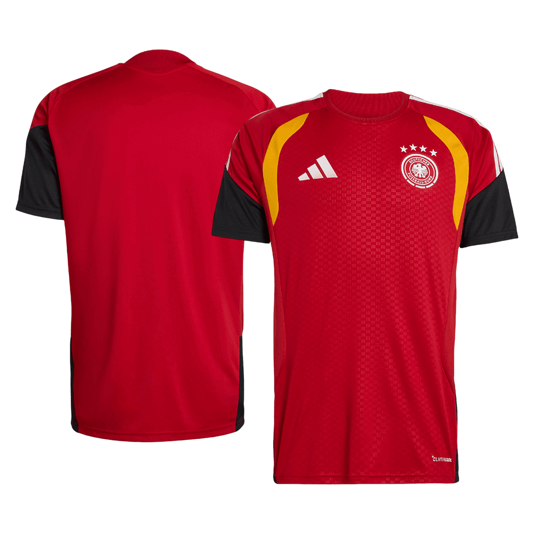 Tyskland Tröja 2026 Före match Röd-7