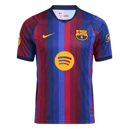 Barcelona Tröja LAMINE YAMAL #10 2026/27 Hemma Autentisk Röd & Blå - UCL-2