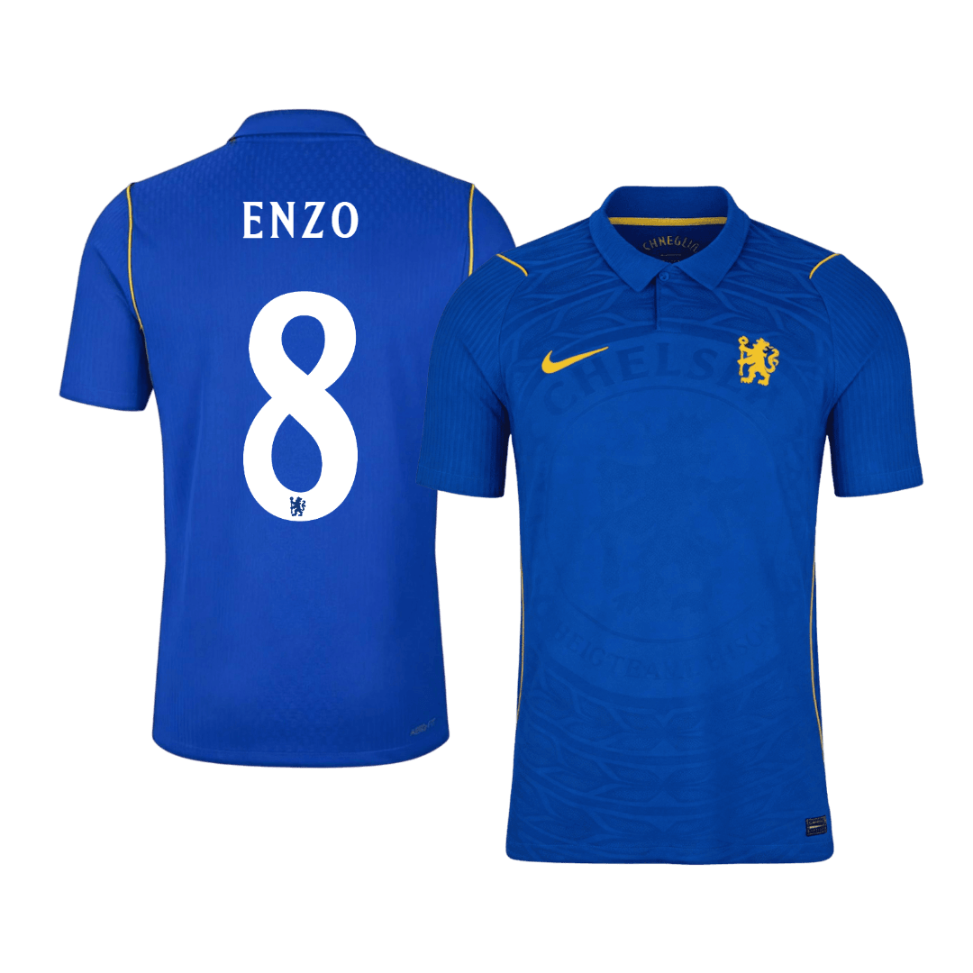 Chelsea Tröja ENZO #8 2026/27 Hemma Autentisk Blå - UCL