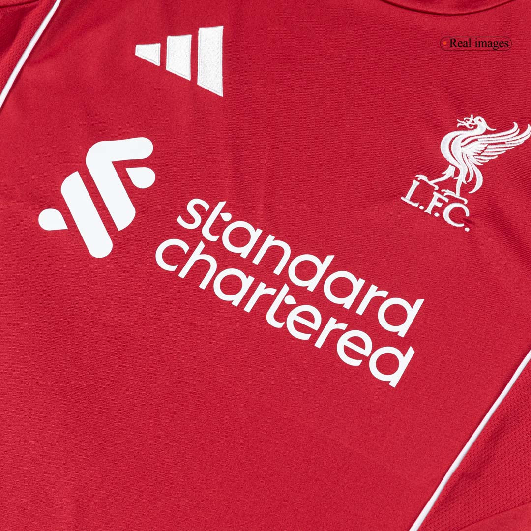 Liverpool Tröja SZOBOSZLAI #8 2025/26 Hemma Röd-5