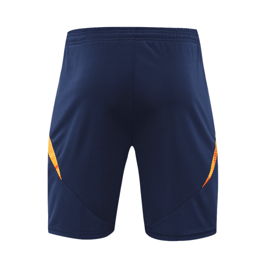 Real Madrid Shorts 2024/25 Före match Mörkblå-1