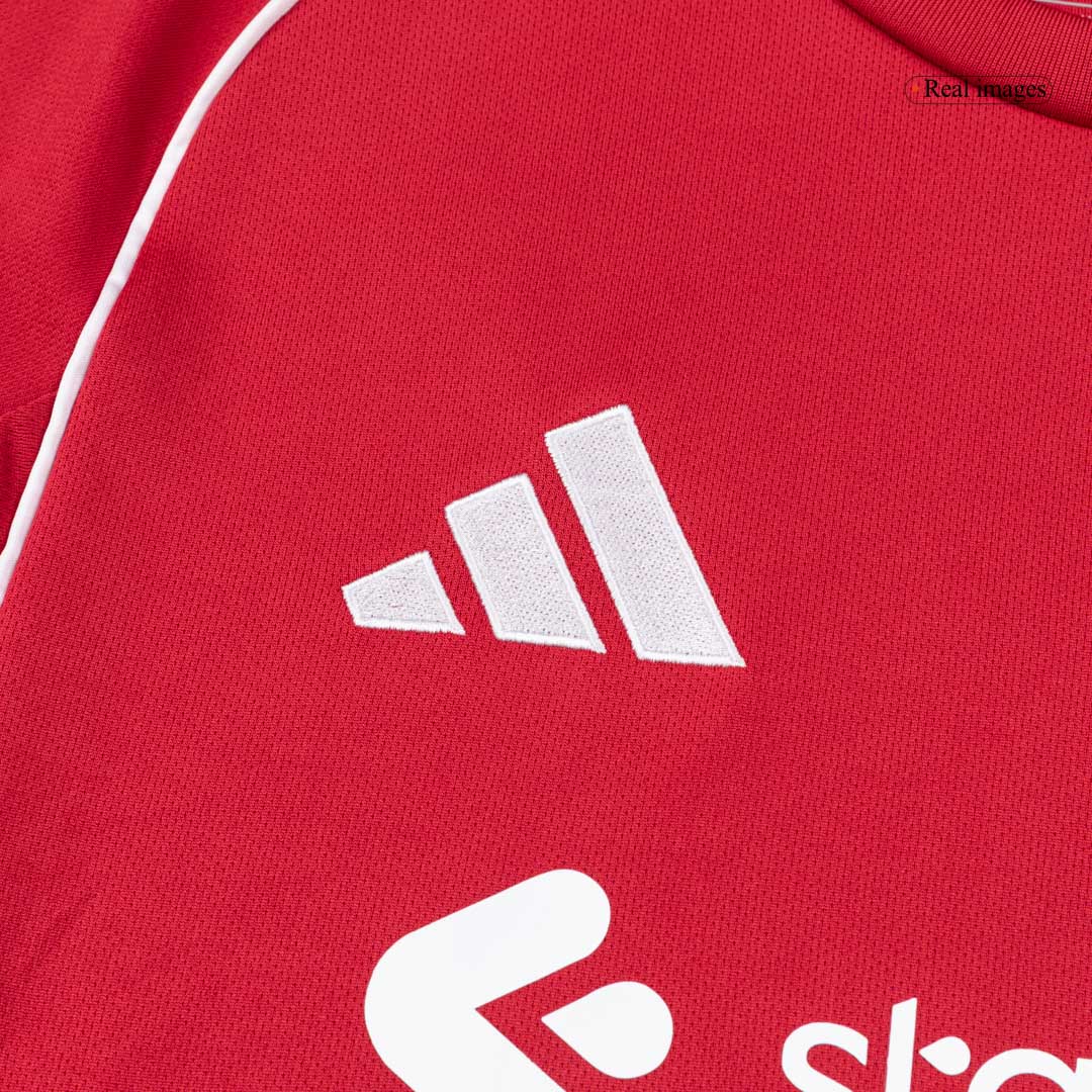 Liverpool Tröja 2025/26 Hemma Långärmad Röd