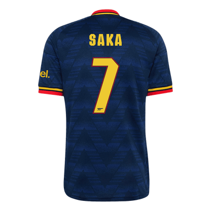 Arsenal Tröja SAKA #7 2026/27 Borta Mörkblå - UCL-9