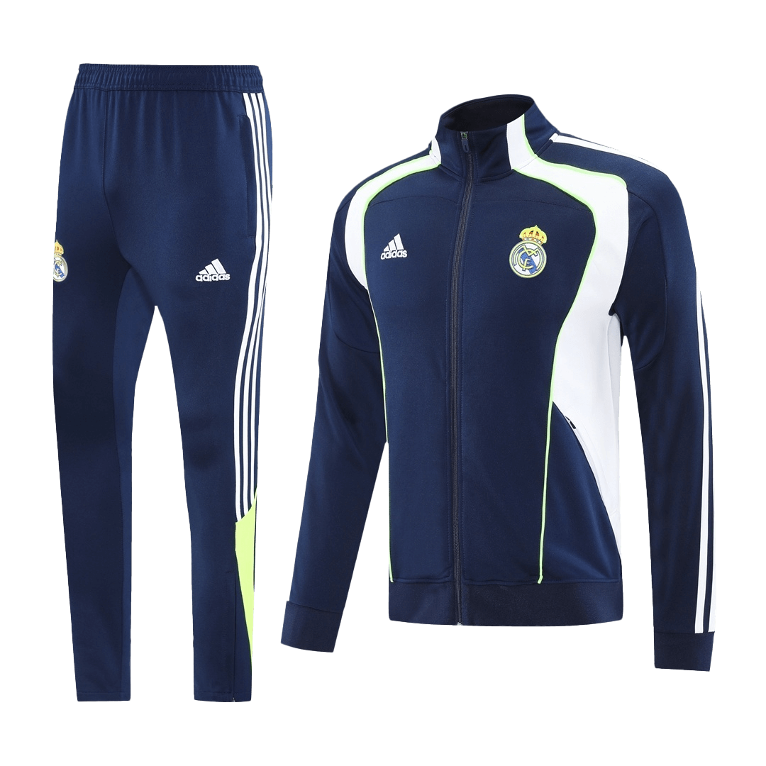 Real Madrid Träningsset (Jacka+Byxor) 2025/26 Mörkblå