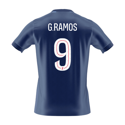 G.RAMOS #9 PSG Tröja 2025/26 Hemma Premium Mörkblå-8