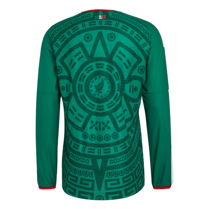 Mexiko Tröja 2026 Hemma Långärmad Grön-10