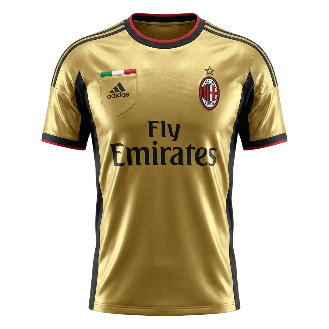 AC Milan Tredjetröja 2013/14 Retro Tröja
 Gul