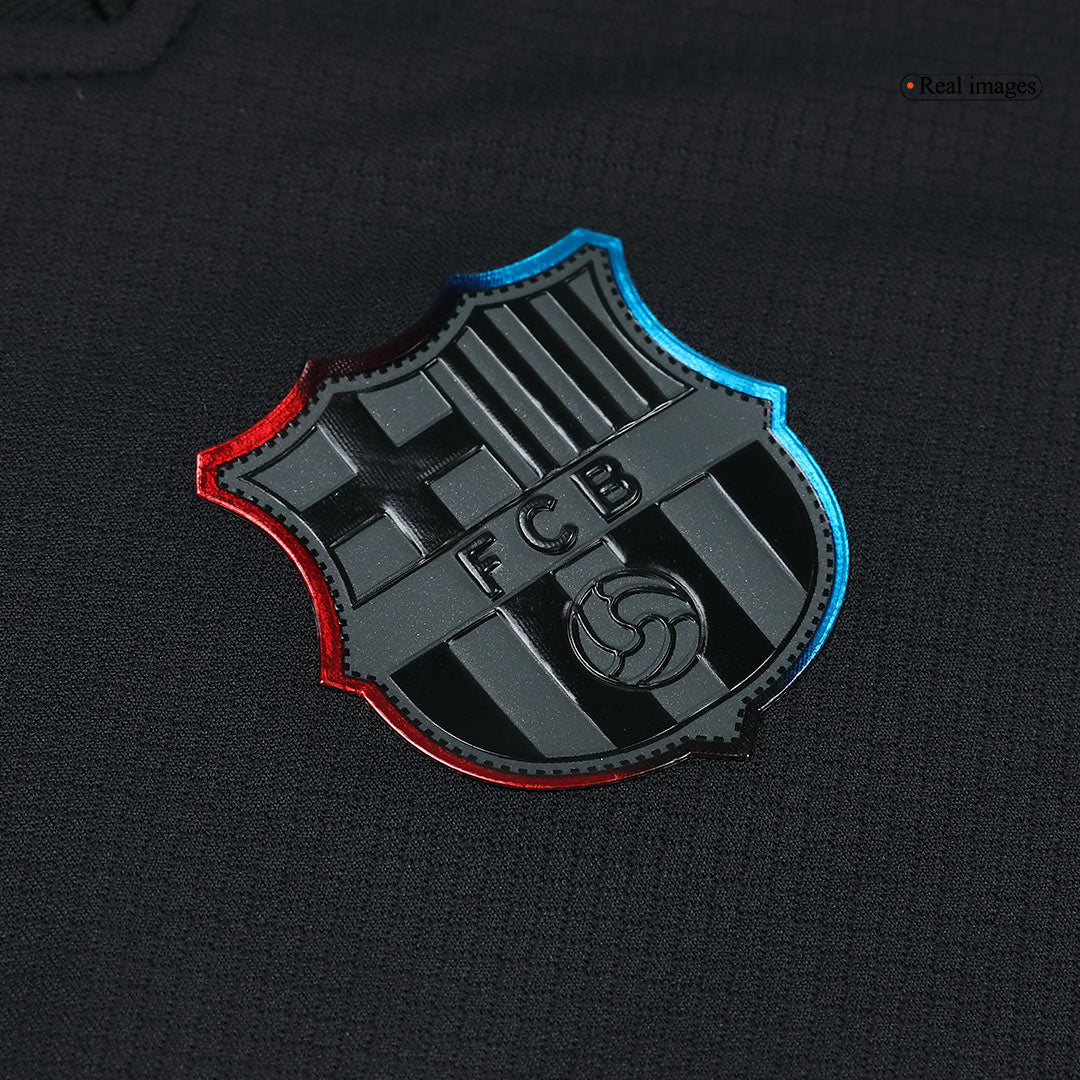 Barcelona Tröja 2024/25 Borta Svart-8