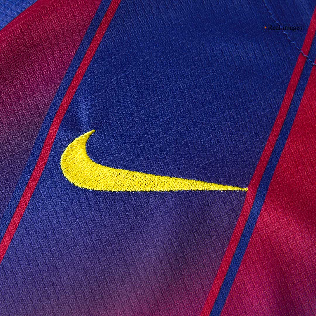 Barcelona Tröja 2025/26 Hemma Röd & Blå Barn Premium