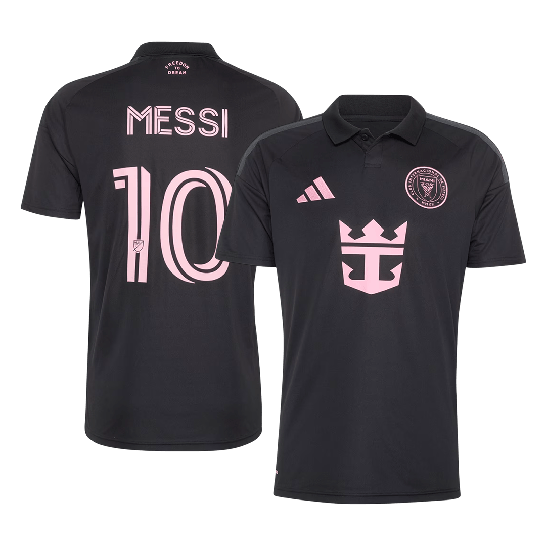 Inter Miami CF Tröja MESSI #10 2026 Borta Svart