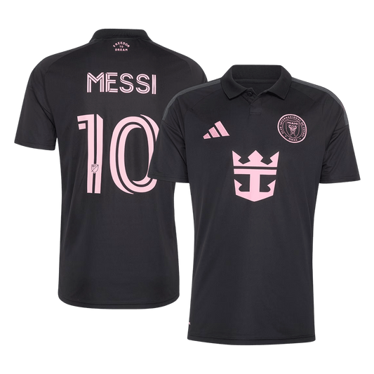 Inter Miami CF Tröja MESSI #10 2026 Borta Svart