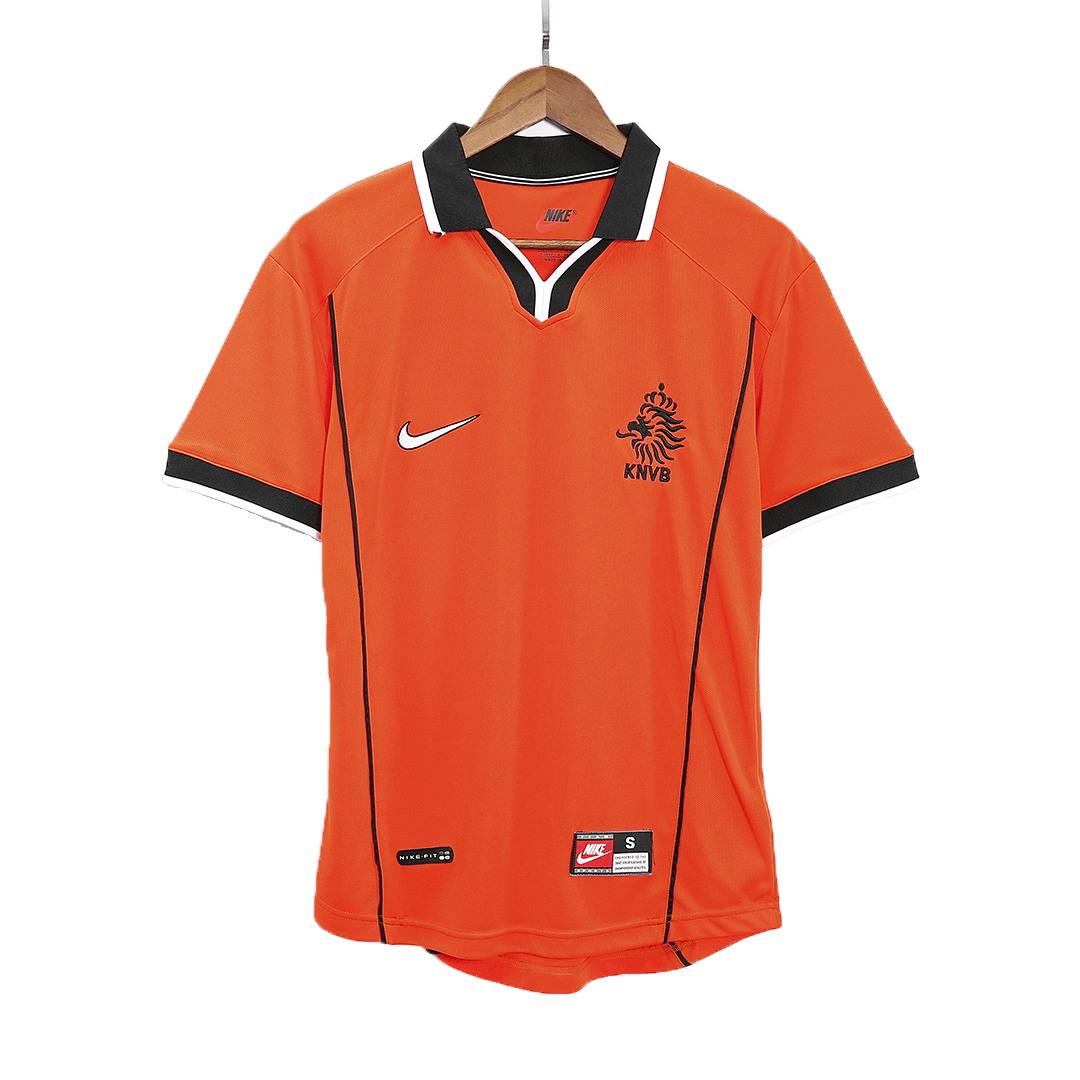 Nederländerna Hemmatröja 1998 Retro Tröja
 Orange-9