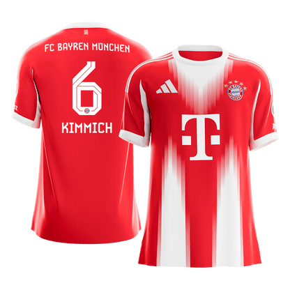 KIMMICH #6 Bayern Munich Tröja 2025/26 Hemma Premium Röd