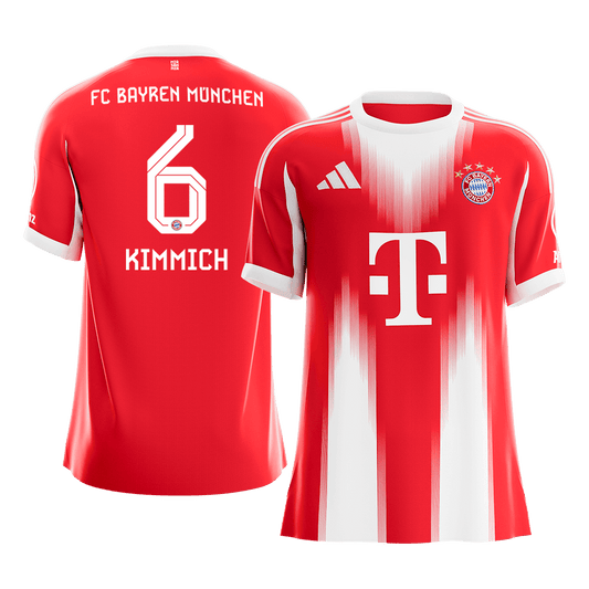 KIMMICH #6 Bayern Munich Tröja 2025/26 Hemma Premium Röd