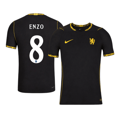Chelsea Tröja ENZO #8 2026/27 Borta Autentisk Balck - UCL