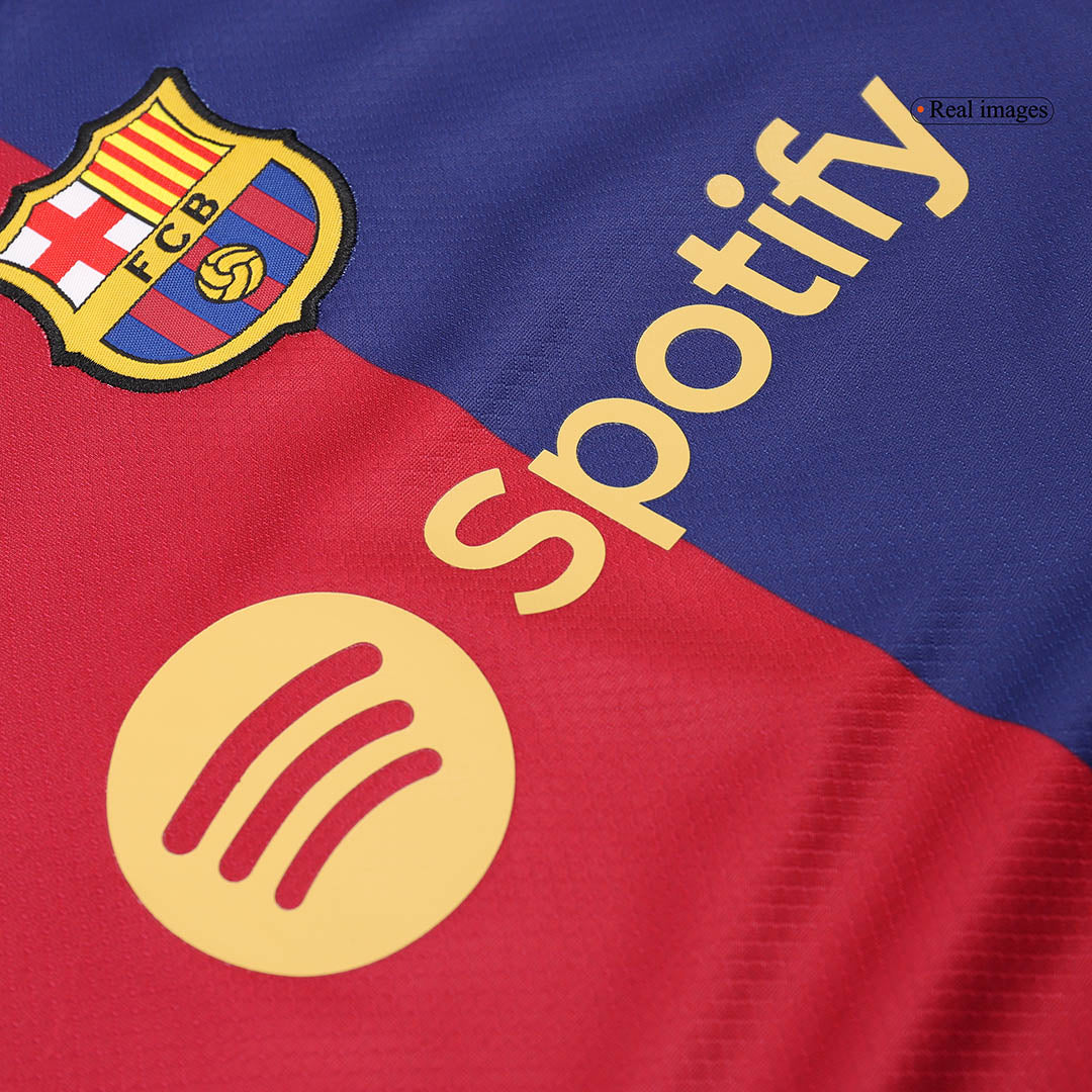 Barcelona Tröja 2024/25 Hemma Röd & Blå Barn-11
