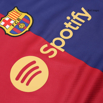 Barcelona Tröja 2024/25 Hemma Röd & Blå Barn-11