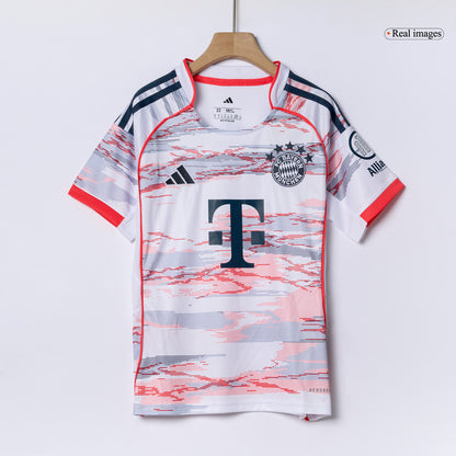 Bayern Munich Tröja 2025/26 Bortaställ Vit Barn-15