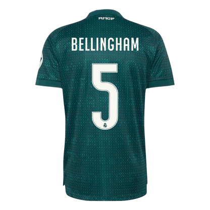 Real Madrid Tröja BELLINGHAM #5 2026/27 Borta Autentisk Grön-3
