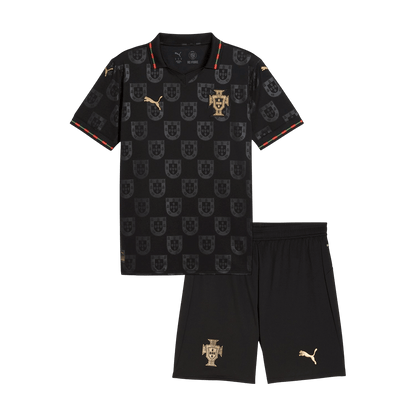 Portugal Tröja 2026 Svart Barn