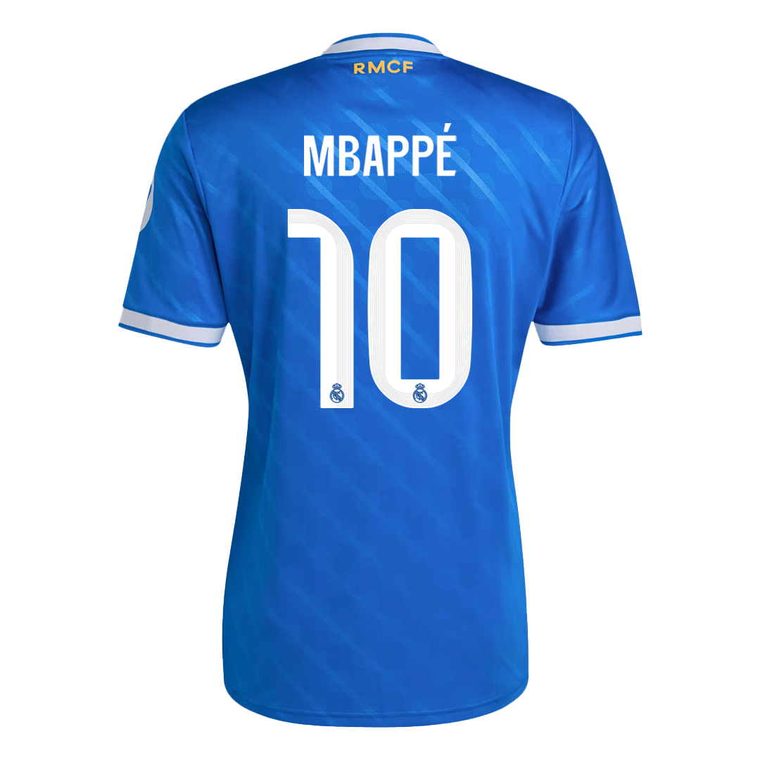 Real Madrid Tröja MBAPPÉ #10 2025/26 Tredje Blå