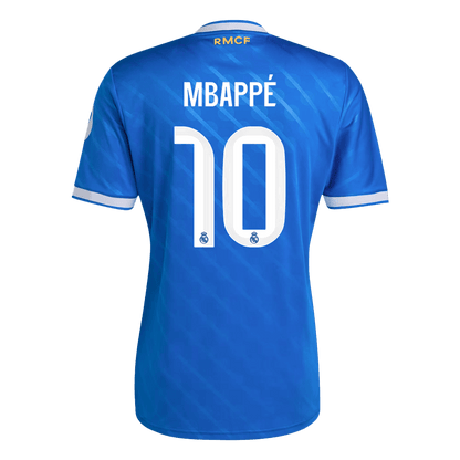 Real Madrid Tröja MBAPPÉ #10 2025/26 Tredje Blå-9