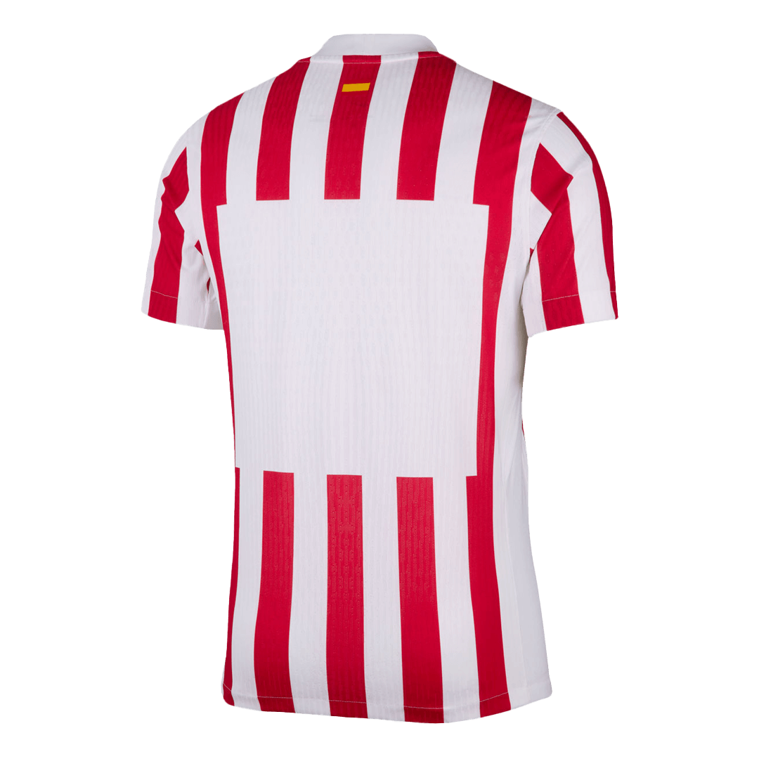 Atletico Madrid Tröja 2025/26 Hemma Autentisk Röd & Vit