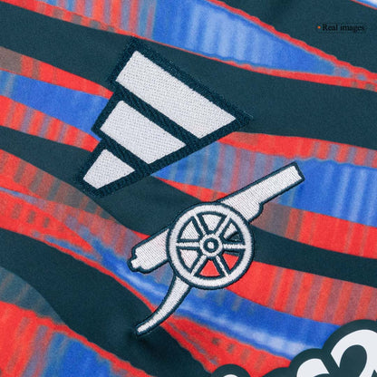 Arsenal Tröja 2025/26 Före match Blue&Red-6
